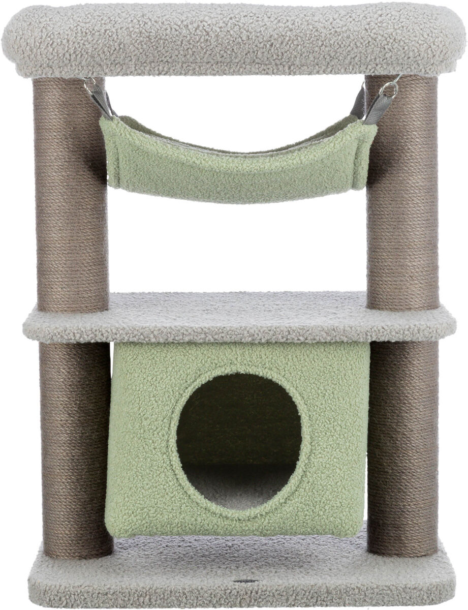 Petshop - Ansamblu de joaca, Junior Lunito, 52 x 34 cm/ h: 71 cm, Gri/Verde Menta
