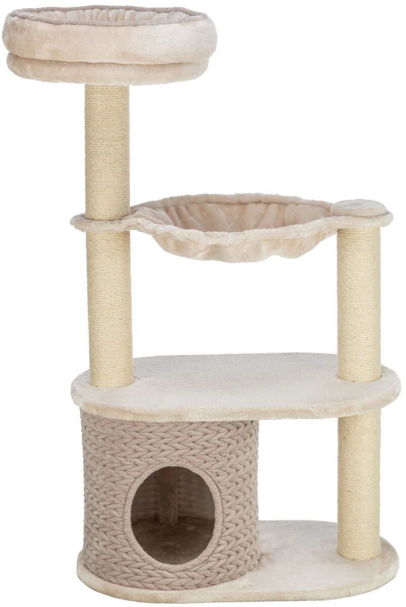 Petshop - Ansamblu de joaca Alessia, 65 x 38 x 114 cm, Gri/Nisipiu