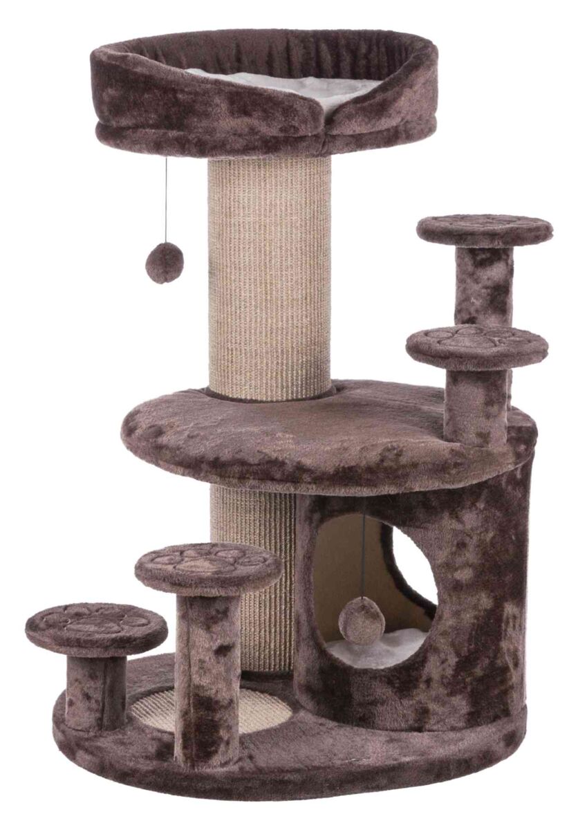 Petshop - Ansamblu de joaca, Emil, 69 x 59 cm/ h: 96 cm, Maro/Bej