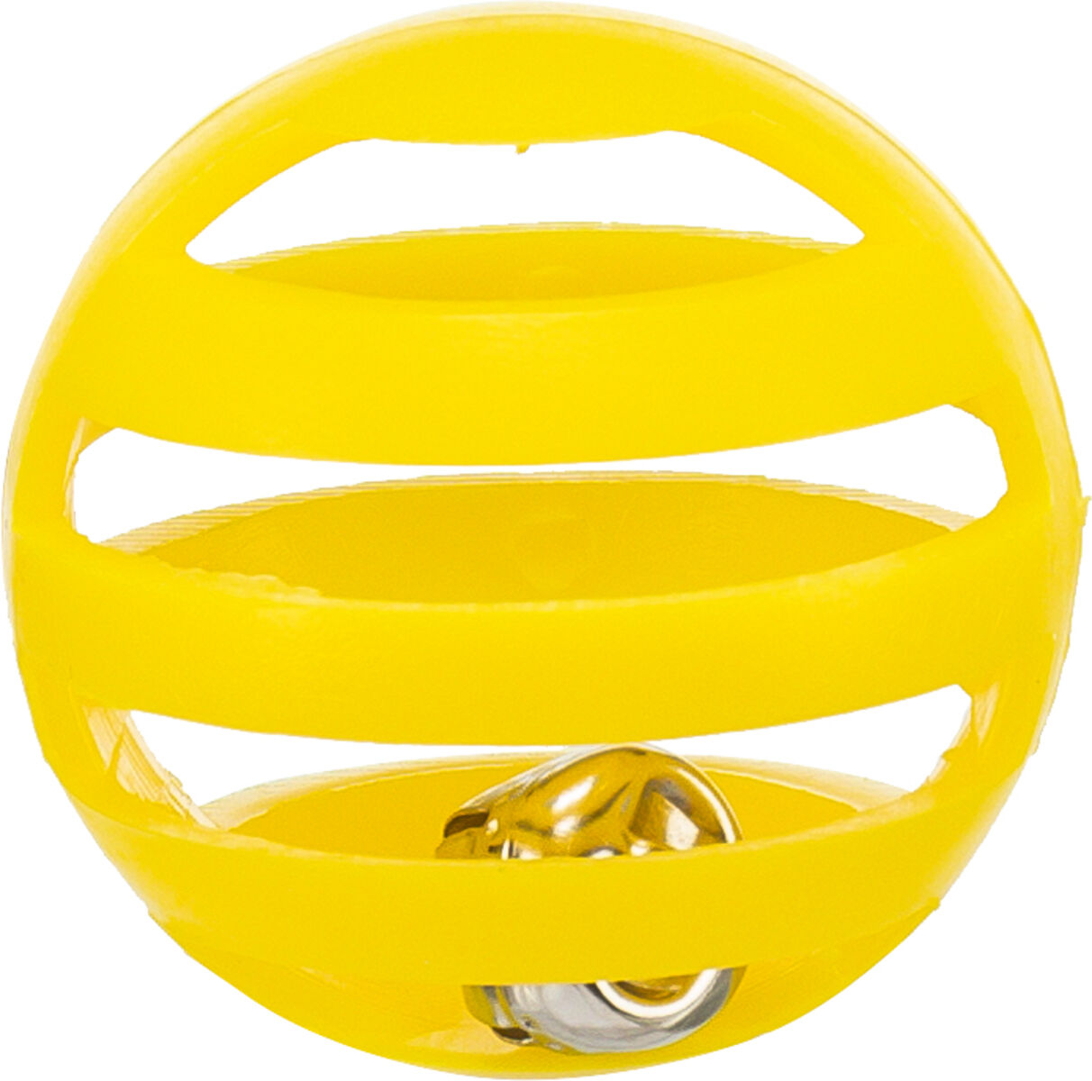 Jucarie Pentru Pisici, Set 4 X Mingi Plastic, Cu Clopotel, 4 cm [1]