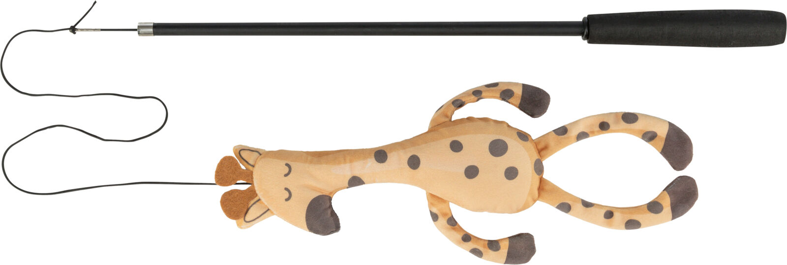 Petshop - Jucarie Undita Telescopica cu Girafa, 42-106 cm