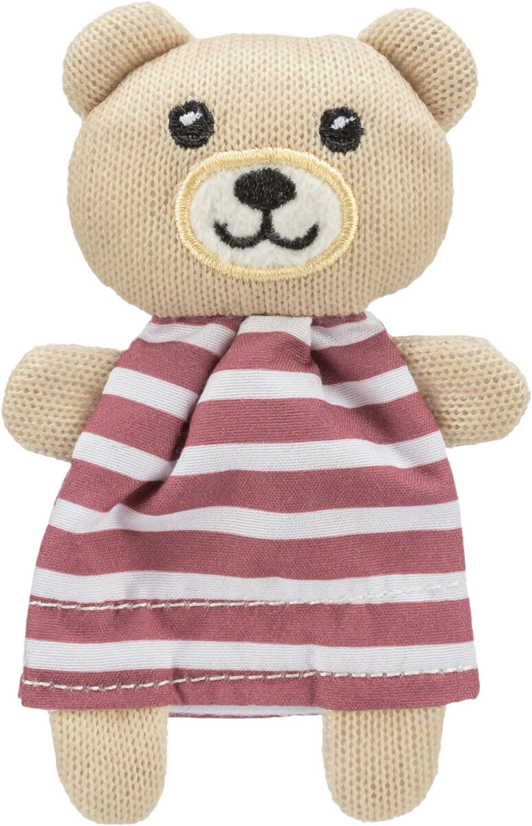 Jucarie Pentru Pisici, Ursulet Cu Catnip, 12 cm, Diverse Culori [2]