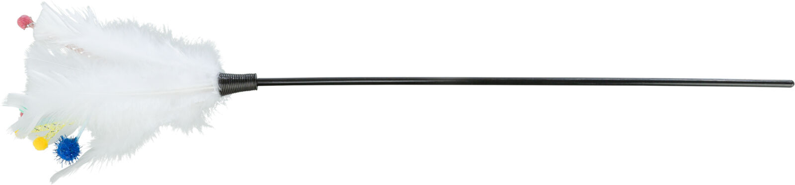 Petshop - Jucarie Pentru Pisici, Undita Cu Pene, 41 cm