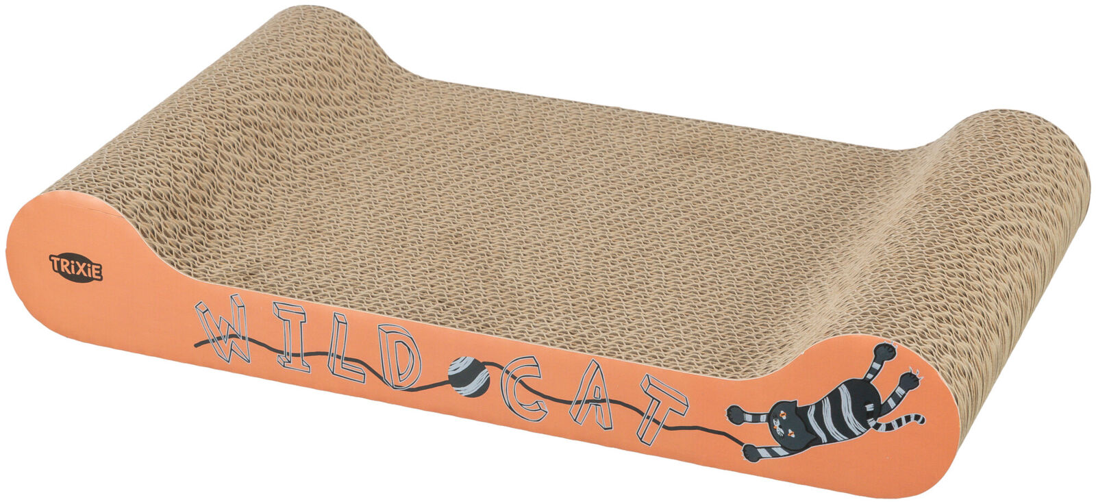 Petshop - Carton de Zgariat, Wild Cat, 41 x 7 x 24 cm, Albastru