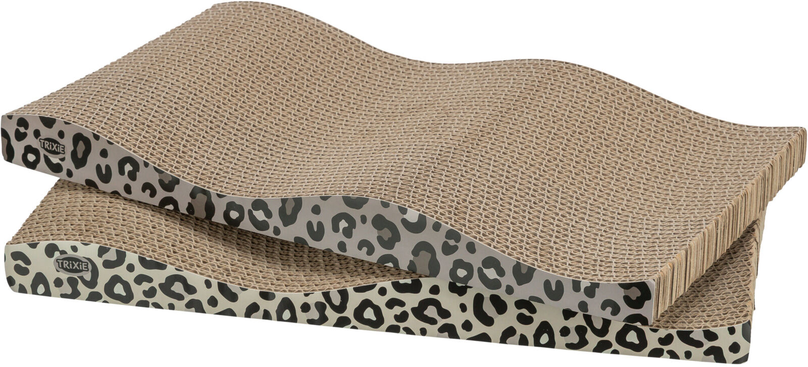 Petshop - Carton de Zgariat Leo, 44 x 6 x 25 cm/2 buc, Maro/Crem