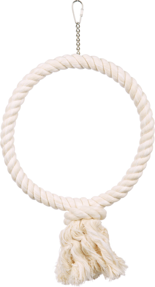 Petshop - Jucarie Pentru Pasari, Inel De Sfoara, 25 cm