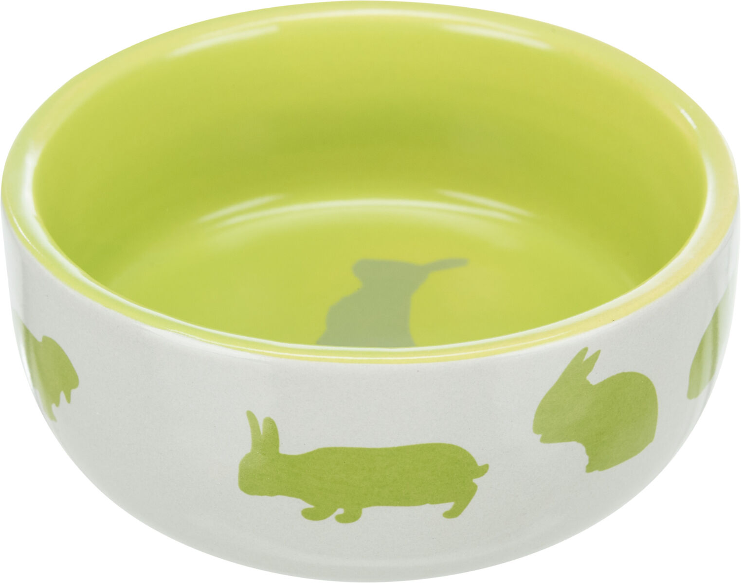 Castron Ceramic Pentru Iepuri, 250 ml/ 11 cm, Diverse Culori [4]