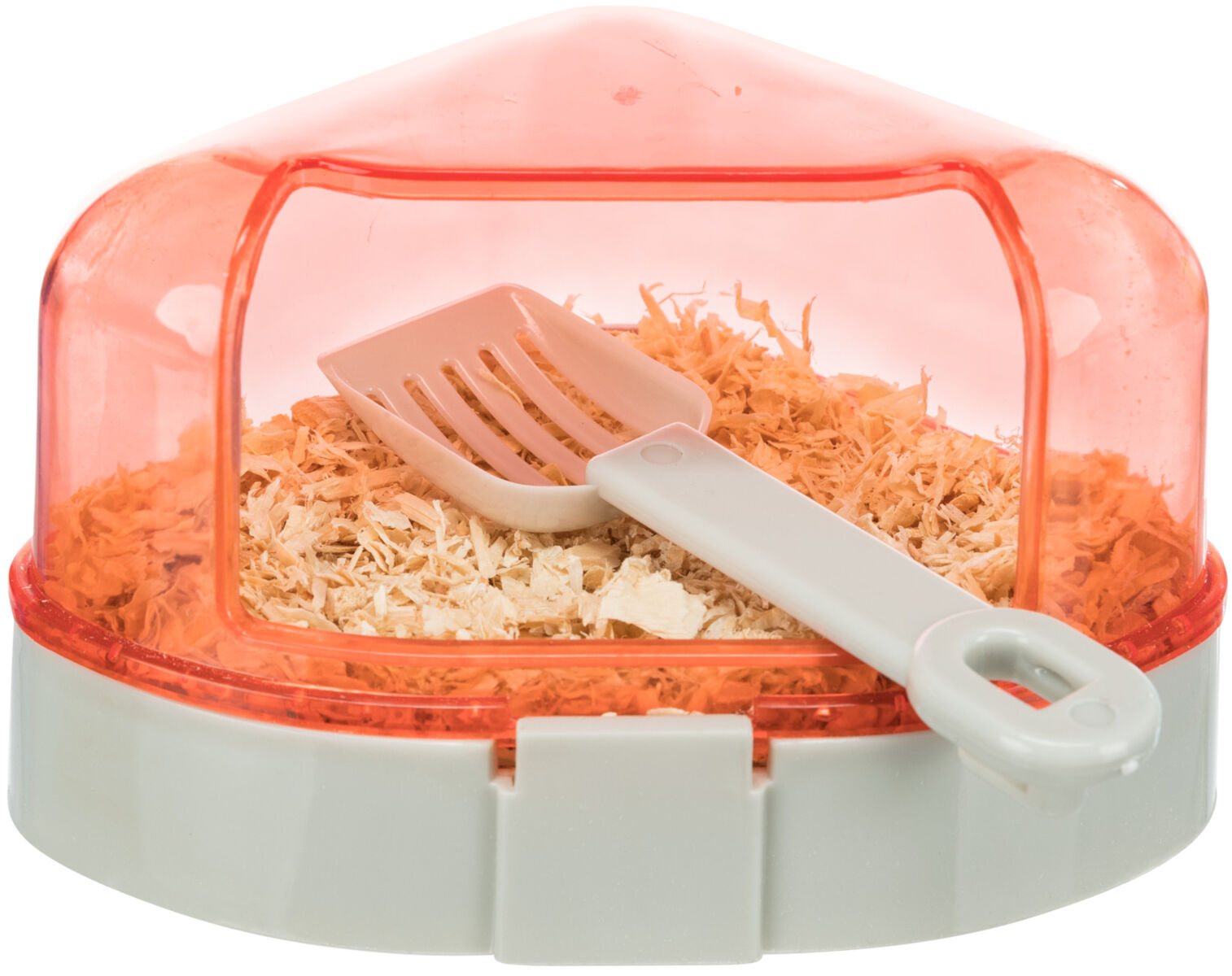 Litiera de Colt cu Acoperis pentru Hamsteri, Plastic, 14 x 8 x 11/11 cm, Diverse Culori [2]
