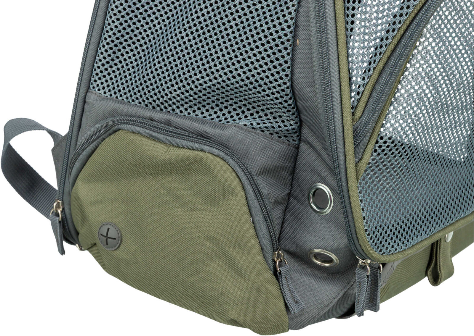Rucsac de Transport, Lyla, 34 x 22 x 42 cm, Pana la 8 kg, Gri/Albastru [5]