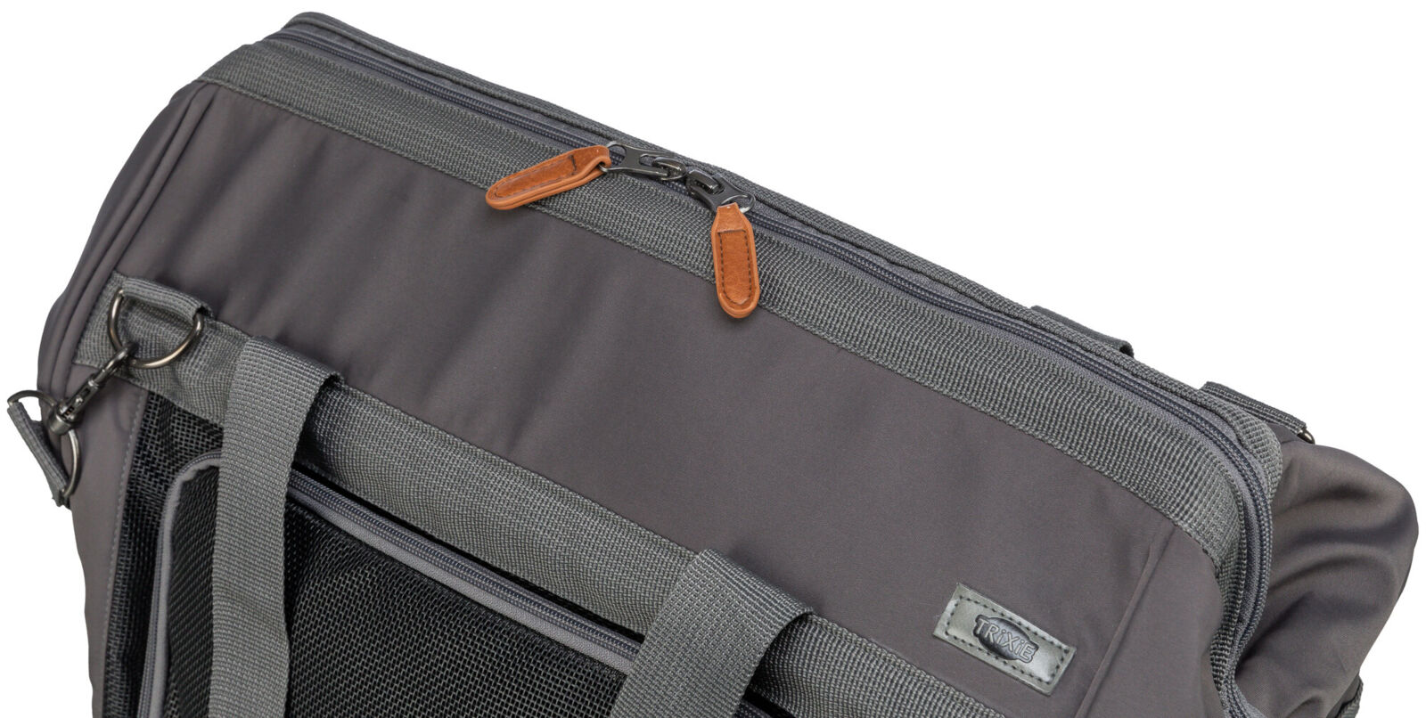 Geanta de Transport, Finlay, 43 x 26 x 32 cm, Pana la 10 kg, Negru/Gri [2]