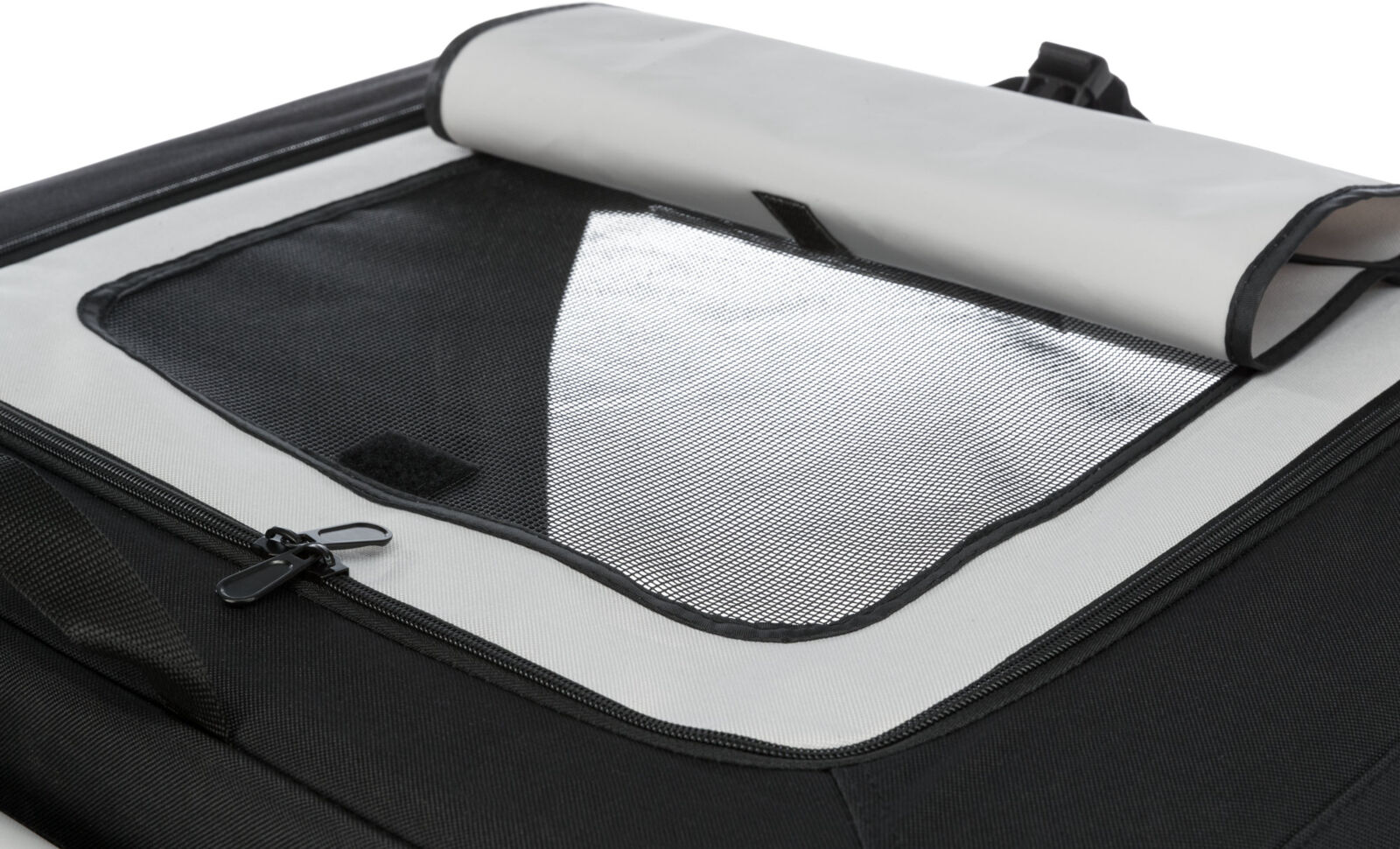 Geanta Transport Auto/Cazare Caini, Vario, S: 61 x 43 x 46 cm, Negru/Gri [4]