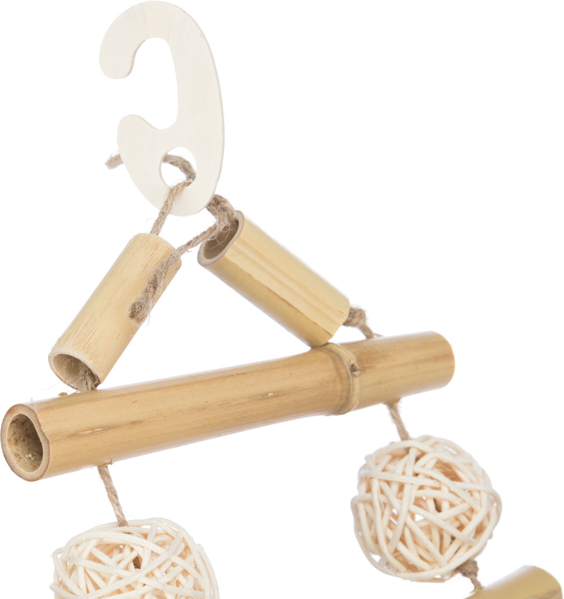 Jucarie Pentru Pasari, Pod Suspendat Din Bambus, 45 cm [2]
