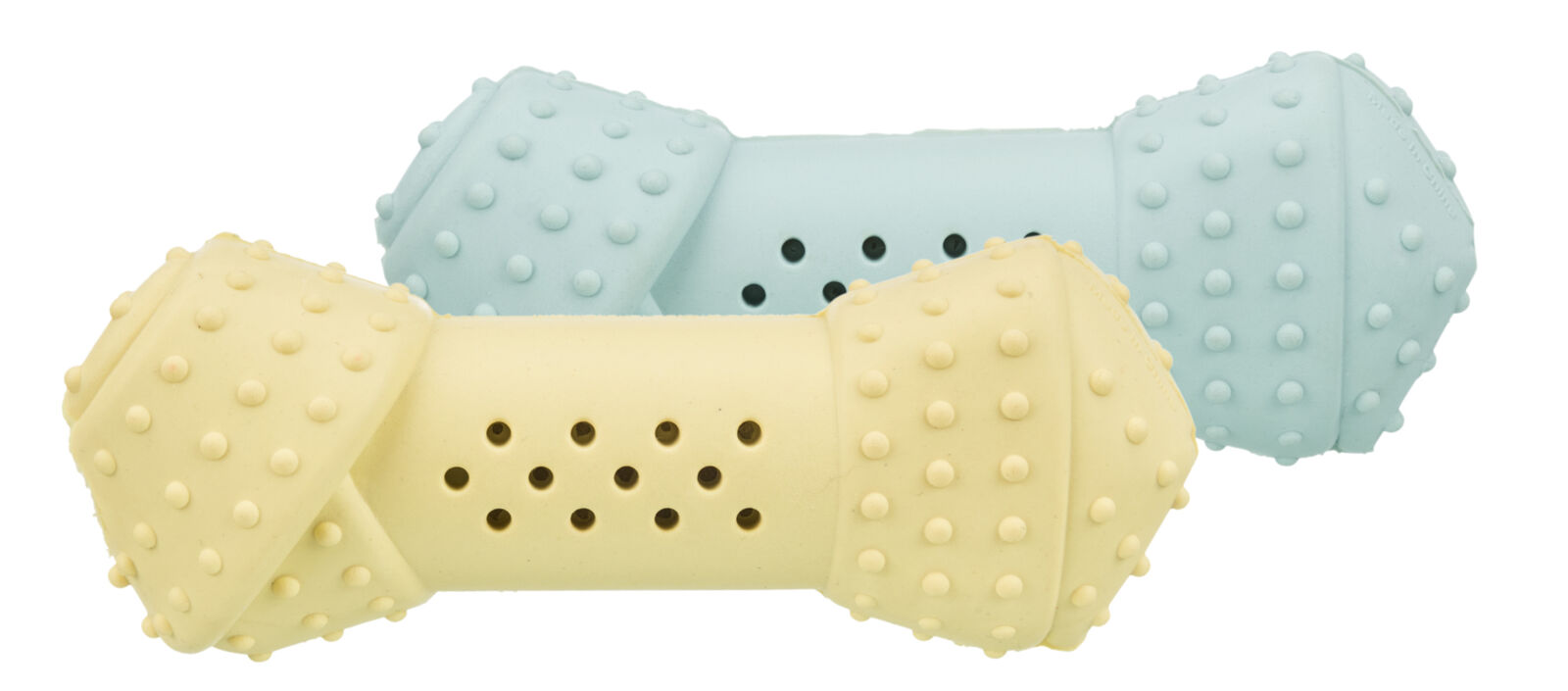 Petshop - Jucarie Racoritoare Pentru Caini, Junior, Os, 10 cm, Diverse Culori