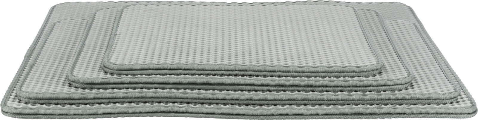 Igiena animale de companie - Covoras In Fata Litierei, Colector, EVA, 40 x 70 cm, Gri