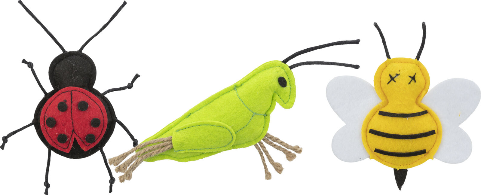 Petshop - Jucarie Pentru Pisici, Insecta, 11 cm, Diferite Modele