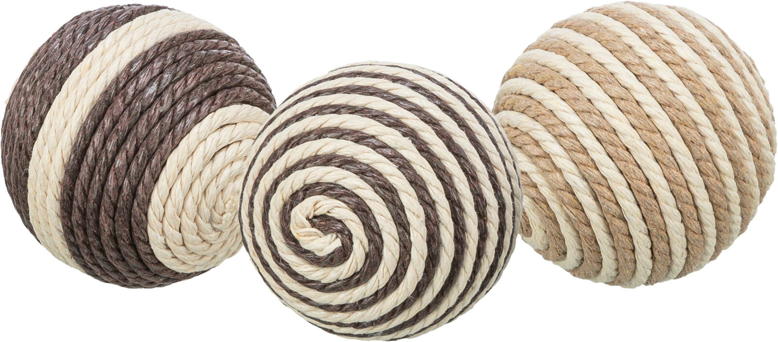 Petshop - Jucarie Pentru Pisici, Minge Infasurata In Bumbac, Zornaitoare, 4.5 cm