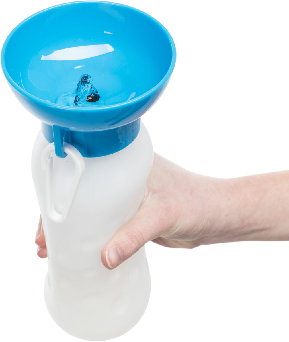 Adapator Cu Castron, Plastic, Portabil, 550 ml, Diverse Culori [4]