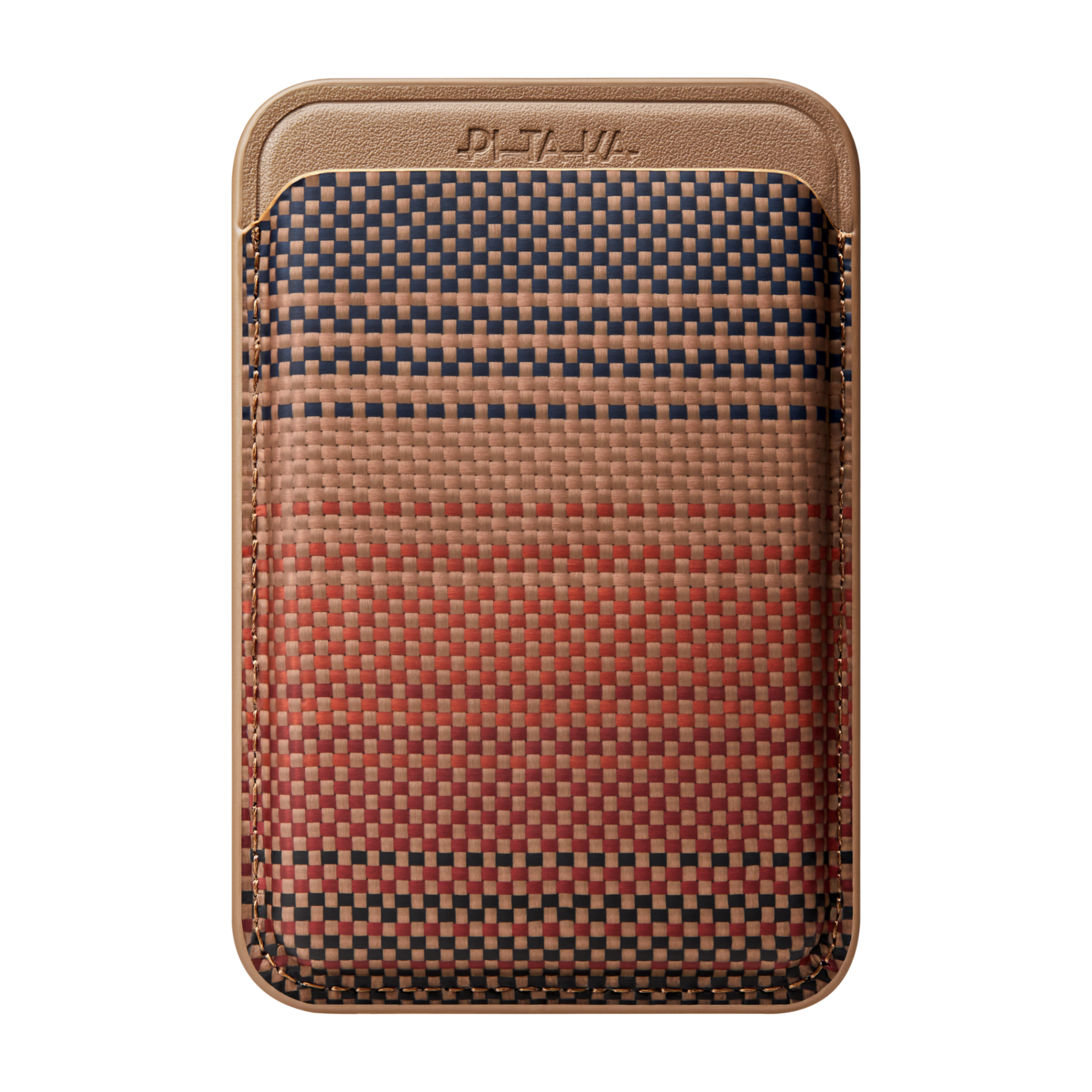Laptop, Tablete & Telefoane - Portofel Pitaka MagSafe Woven, Fibra de Aramida, Sunset