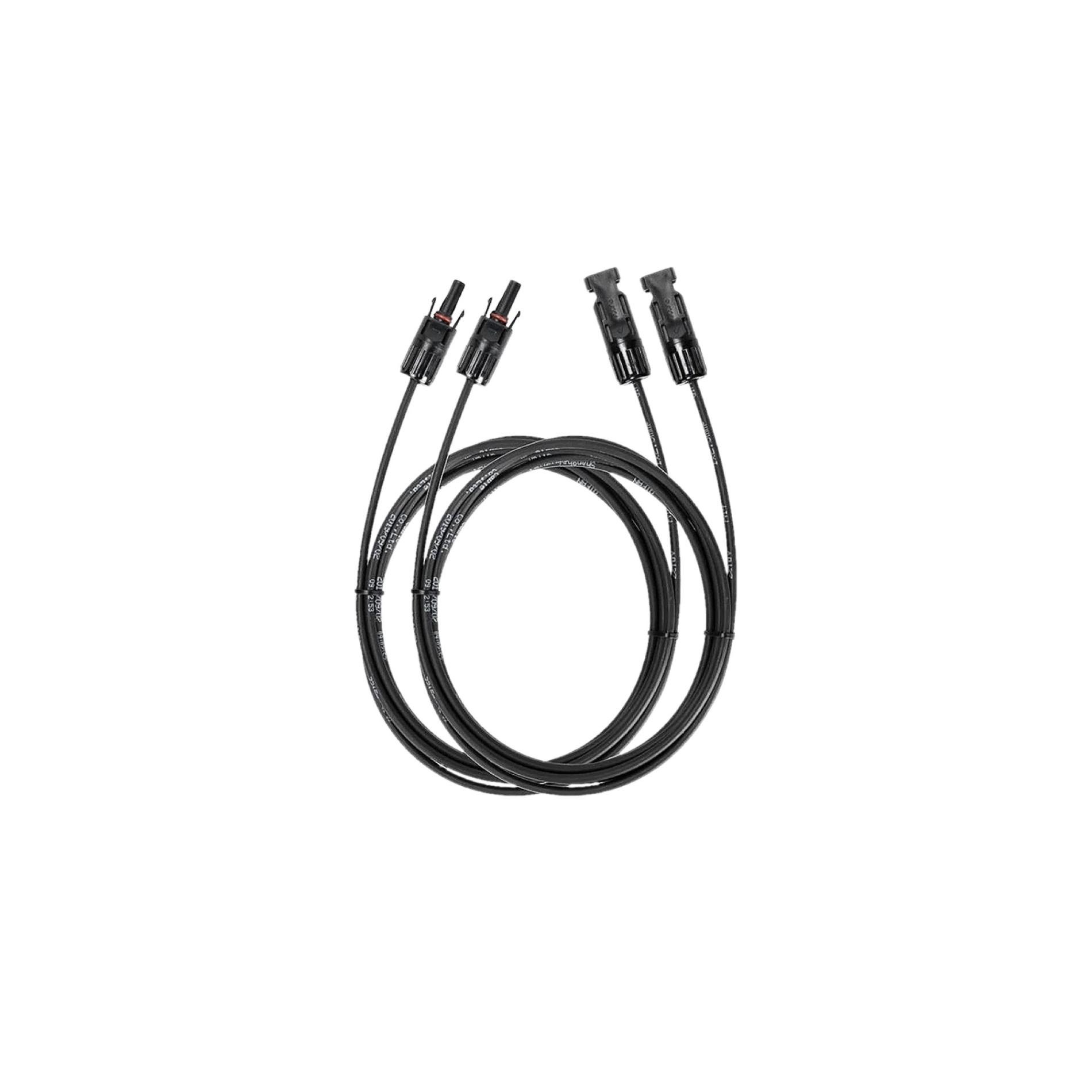 Product Image for Set 2 Cabluri extensie EcoFlow MC4 - XT60 pentru panouri solare, 3m