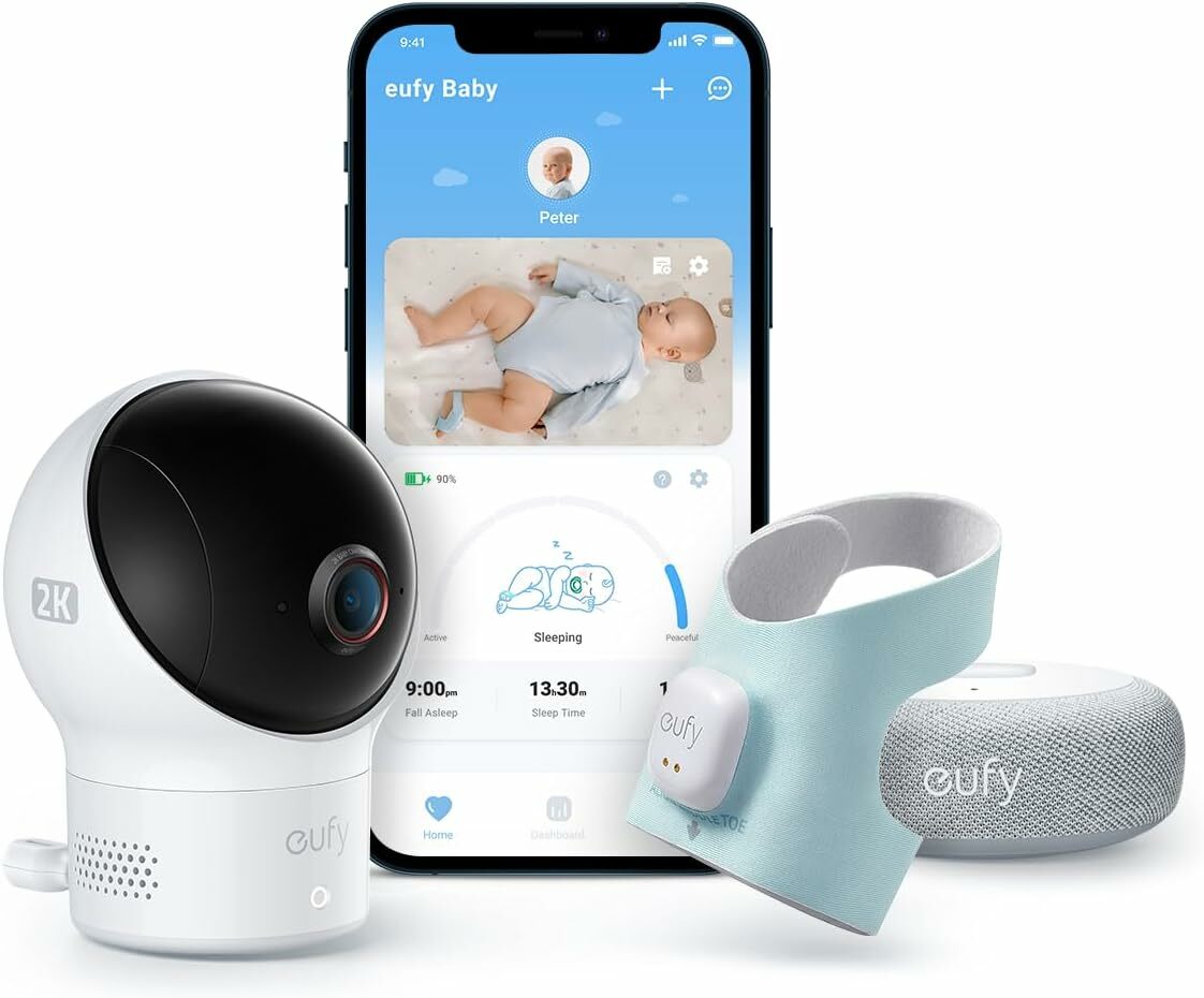 TV, Audio-Video & Foto - Set eufy S340 monitorizare bebe