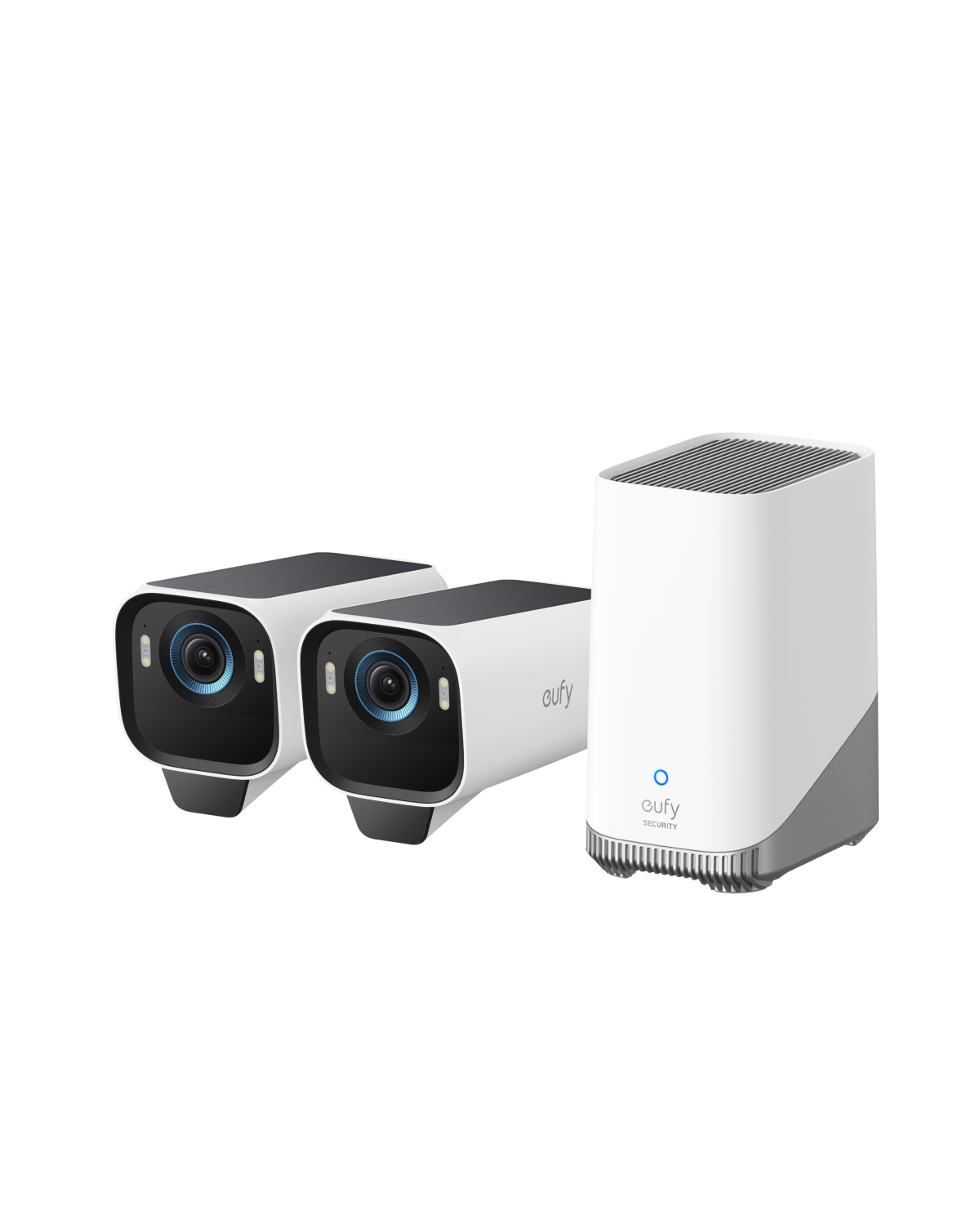Product Image for Sistem supraveghere video wireless eufyCam S3 Pro, Homebase 3 + 2 camere video eufyCam S3 Pro, 4K