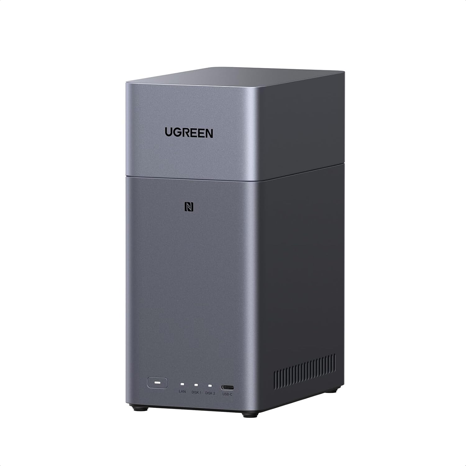 PC, Periferice & Software - NAS UGREEN DH2300 procesor A72+A53 8-Core CPU, 2-Bay, 4GB LPDDR4X, 4K HDMI + cablu HDMI