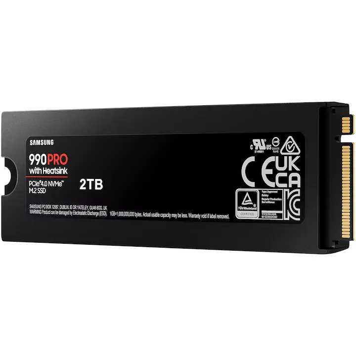 Solid State Drive (SSD) Samsung 990 PRO Heatsink 2TB [3]