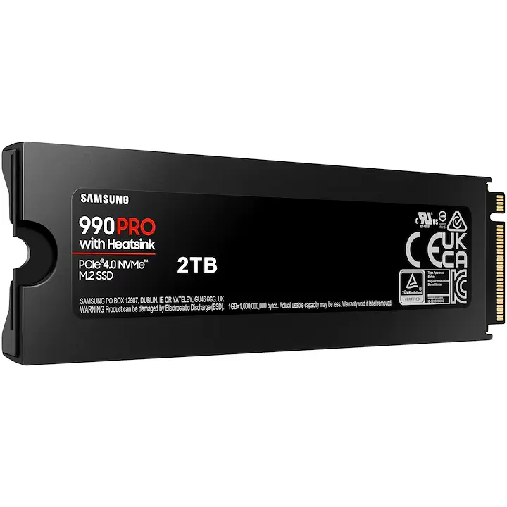 Solid State Drive (SSD) Samsung 990 PRO Heatsink 2TB [5]