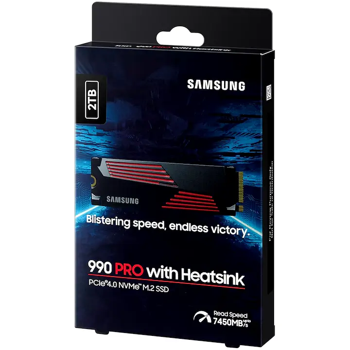 Solid State Drive (SSD) Samsung 990 PRO Heatsink 2TB [9]