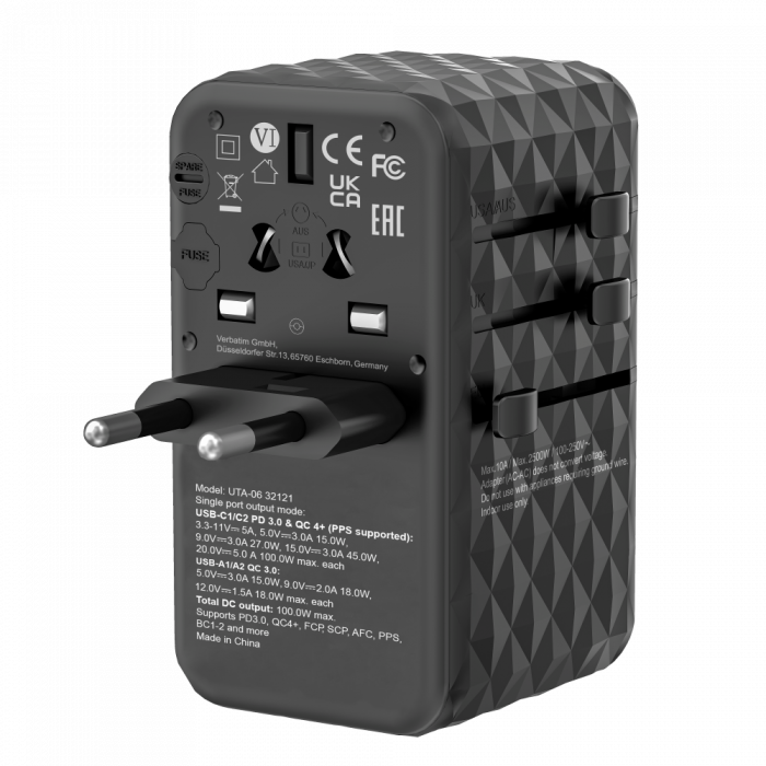 Adaptor universal Verbatim UTA-06 GaN III [7]