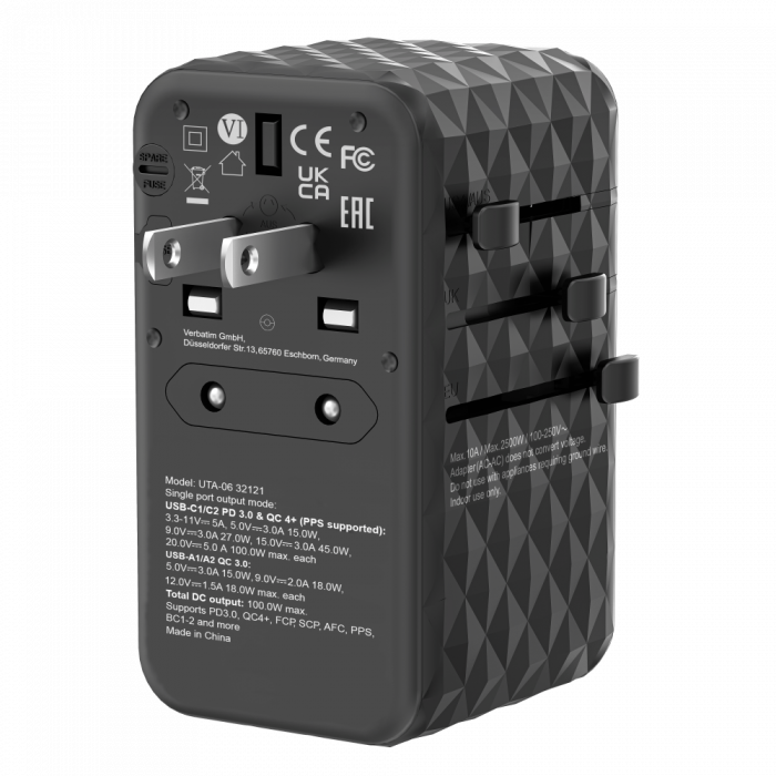 Adaptor universal Verbatim UTA-06 GaN III [3]