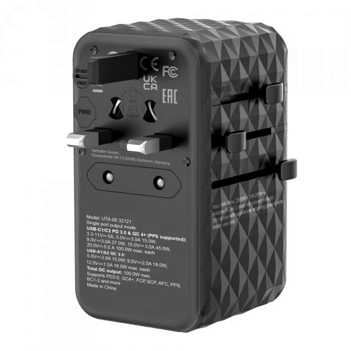 Adaptor universal Verbatim UTA-06 GaN III [4]