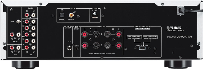 Amplificator Yamaha A-S301, Argintiu [3]