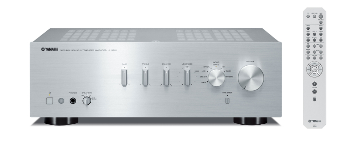 Amplificator Yamaha A-S301, Argintiu [2]