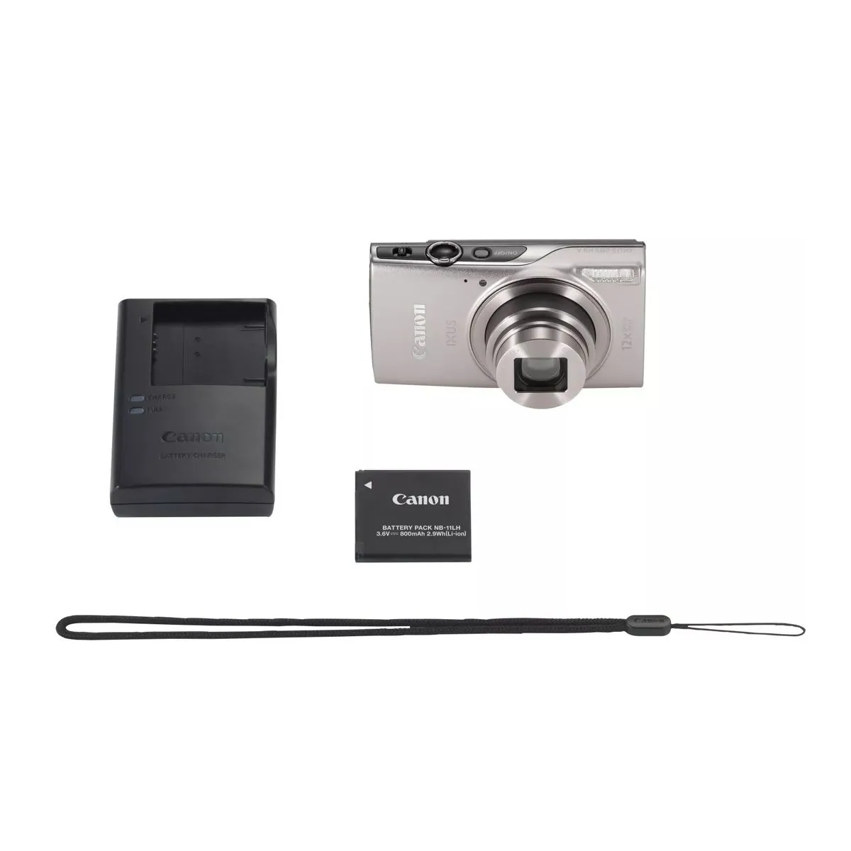 Aparat Foto Compact Canon Ixus 285 HS A, Argintiu [8]