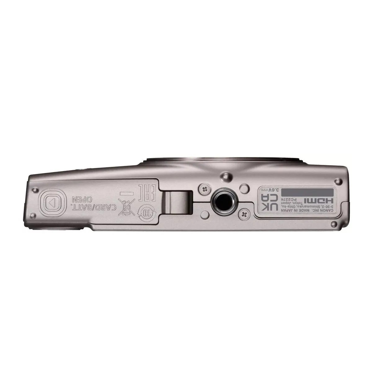 Aparat Foto Compact Canon Ixus 285 HS A, Argintiu [6]