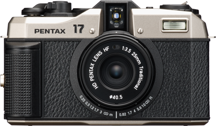 Aparat foto compact pe film PENTAX 17 DARK SILVER Body KIT [3]