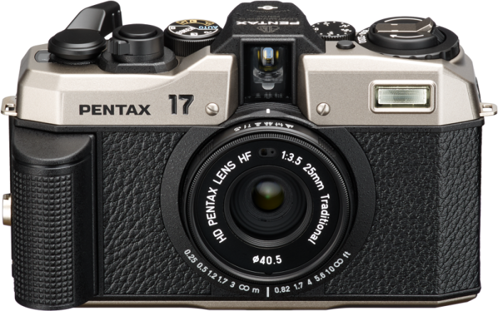 Aparat foto compact pe film PENTAX 17 DARK SILVER Body KIT [2]