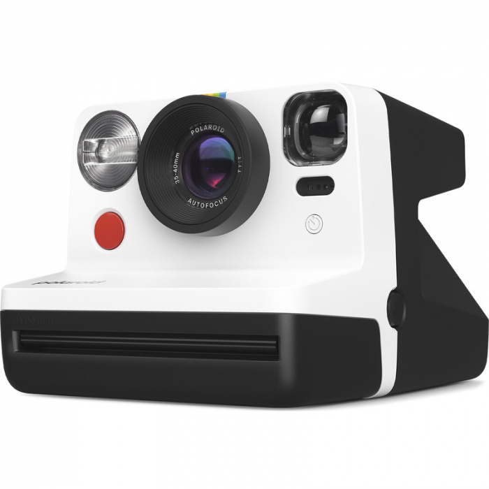 Aparat foto instant Polaroid Now Generation 2, Alb/Negru [2]