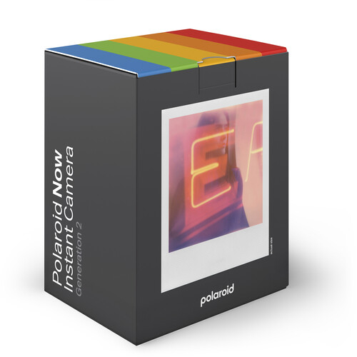 Aparat foto instant Polaroid Now Generation 2, Alb/Negru [8]