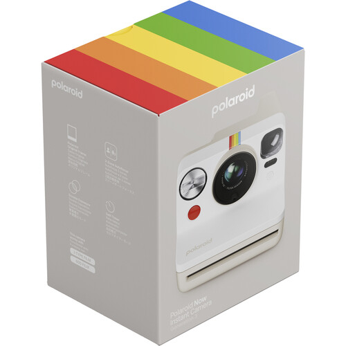 Aparat foto instant Polaroid Now Generation 3, Alb [8]
