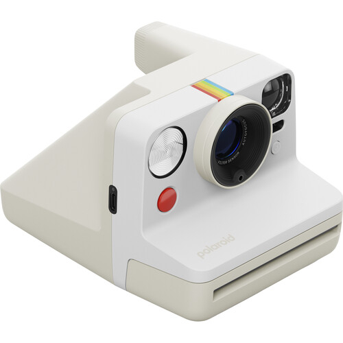 Aparat foto instant Polaroid Now Generation 3, Alb [2]