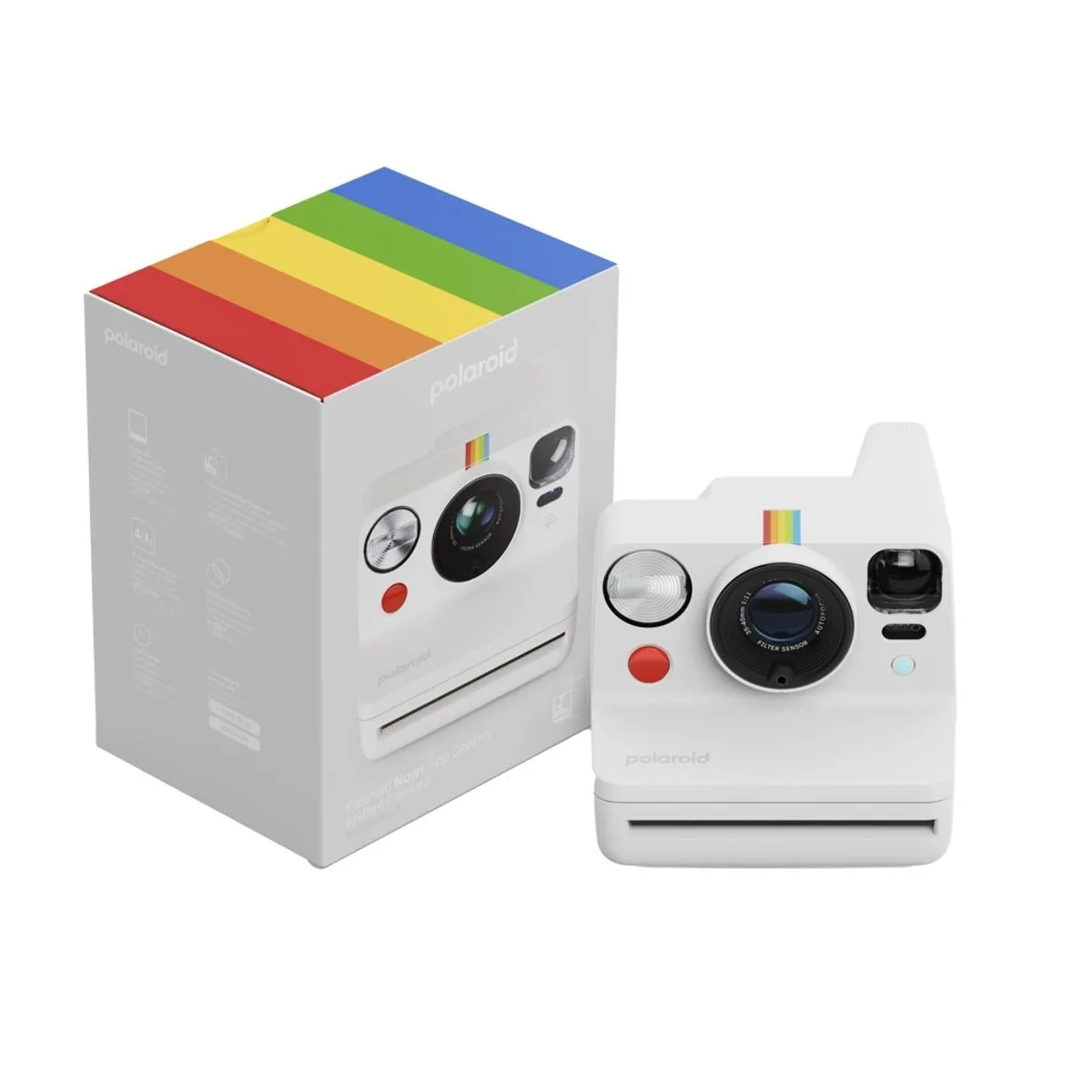 Aparat foto instant Polaroid Now+ Generation 3, Alb [5]