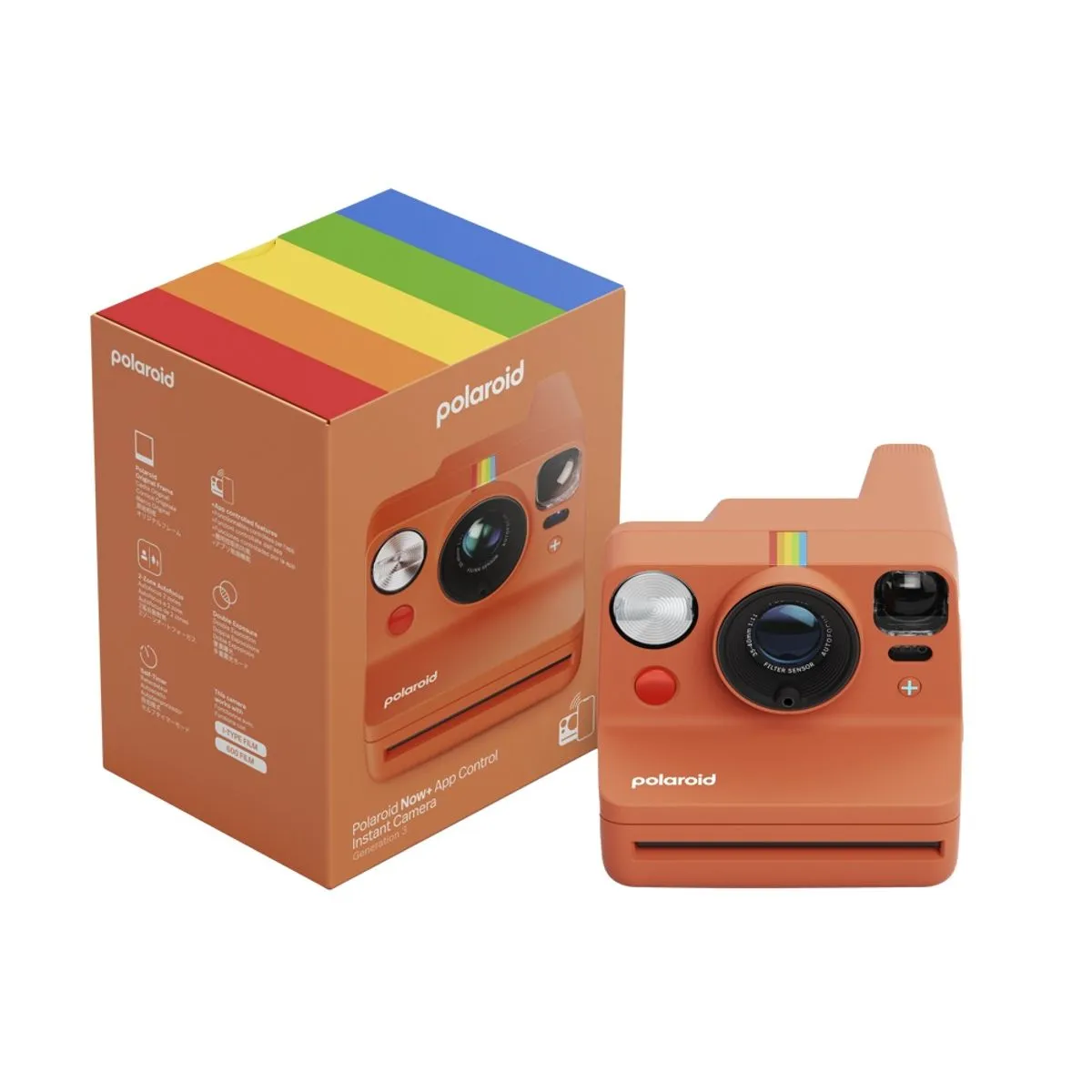 Aparat foto instant Polaroid Now+ Generation 3, Coral [5]