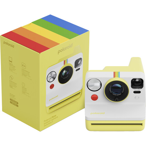 Aparat foto instant Polaroid Now Generation 3, Galben [7]