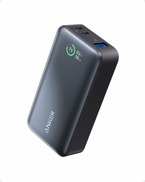 Baterie externa Anker 533 PowerCore, 10000 mAh, 30W, Negru [1]