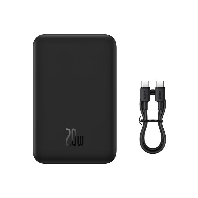 Baterie externa Baseus Magnetic Mini, 20000 mAh,Negru [4]