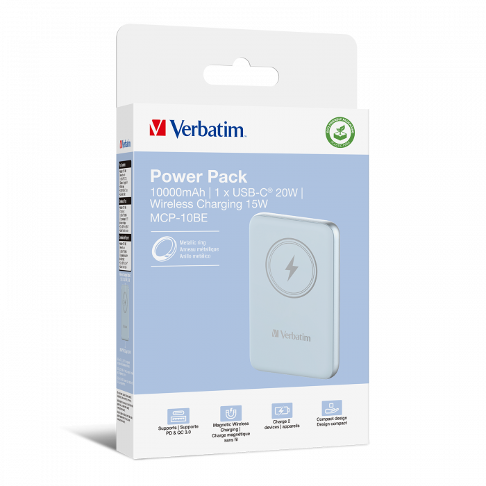 Baterie portabila Verbatim Charge 'n' Go 10000mAh Albastru [4]