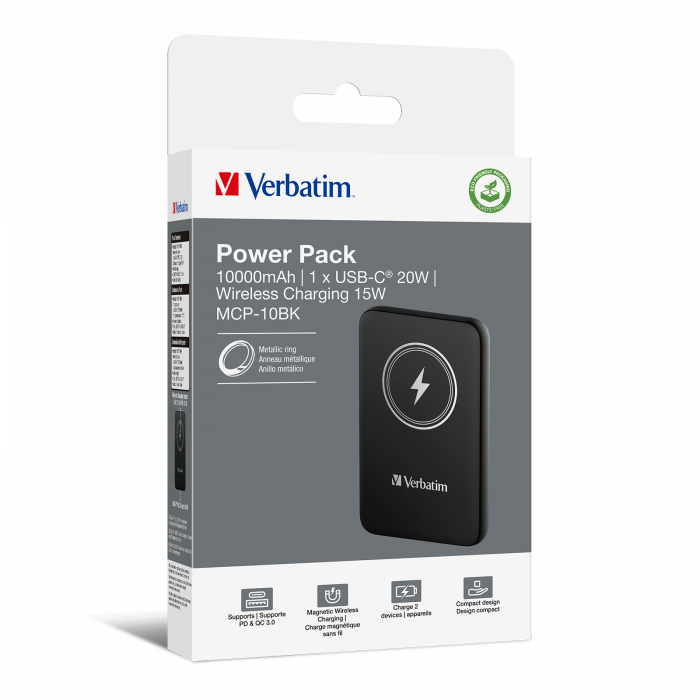 Baterie portabila Verbatim Charge 'n' Go 10000mAh Negru [4]