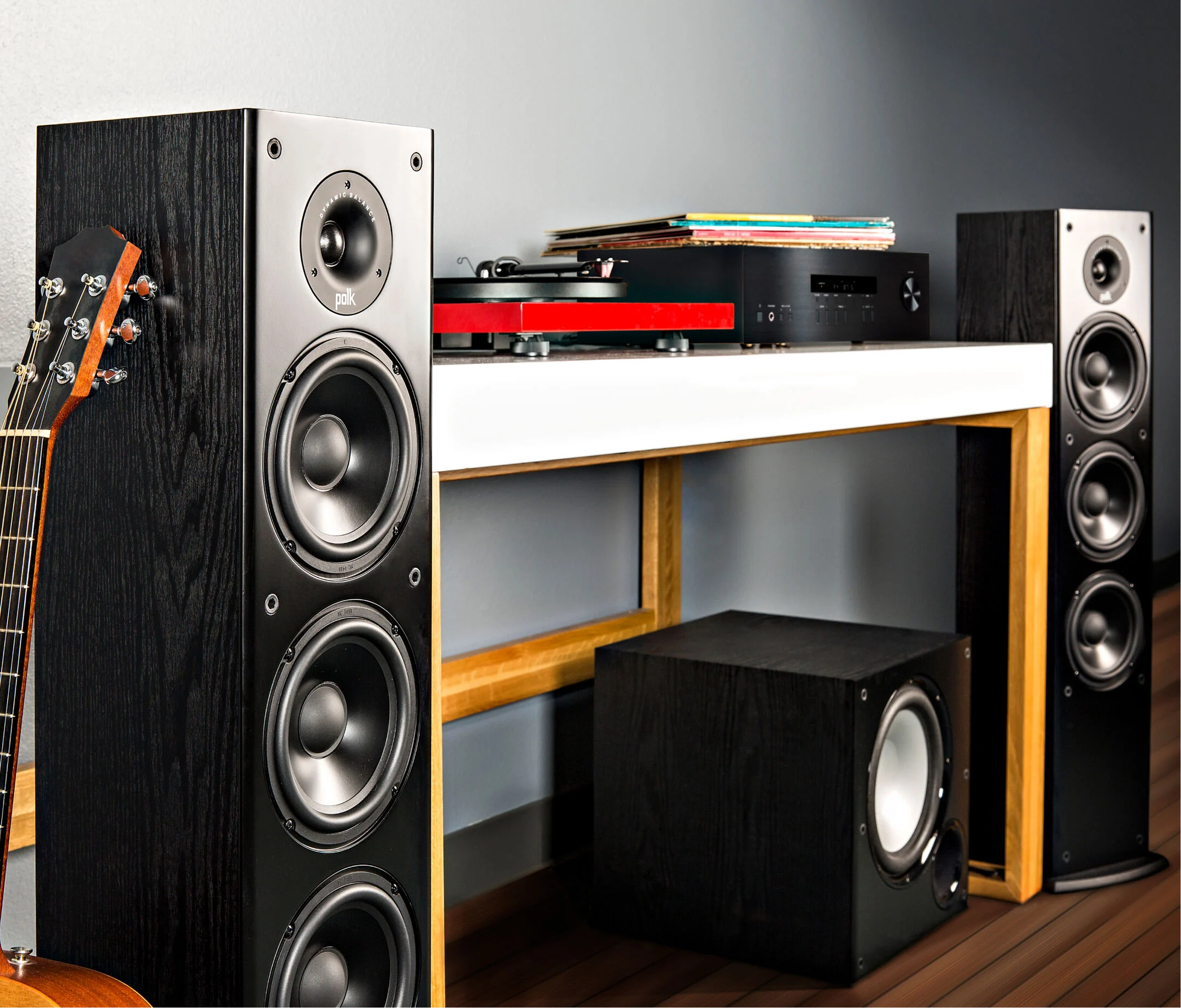 de podea Polk Audio T50 Black Boxa Black Premium [6]